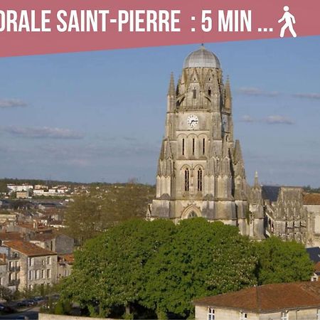 Ღ Le Saintois • Au Coeur De Ville, Spacieux & Wifi Saintes Bagian luar foto