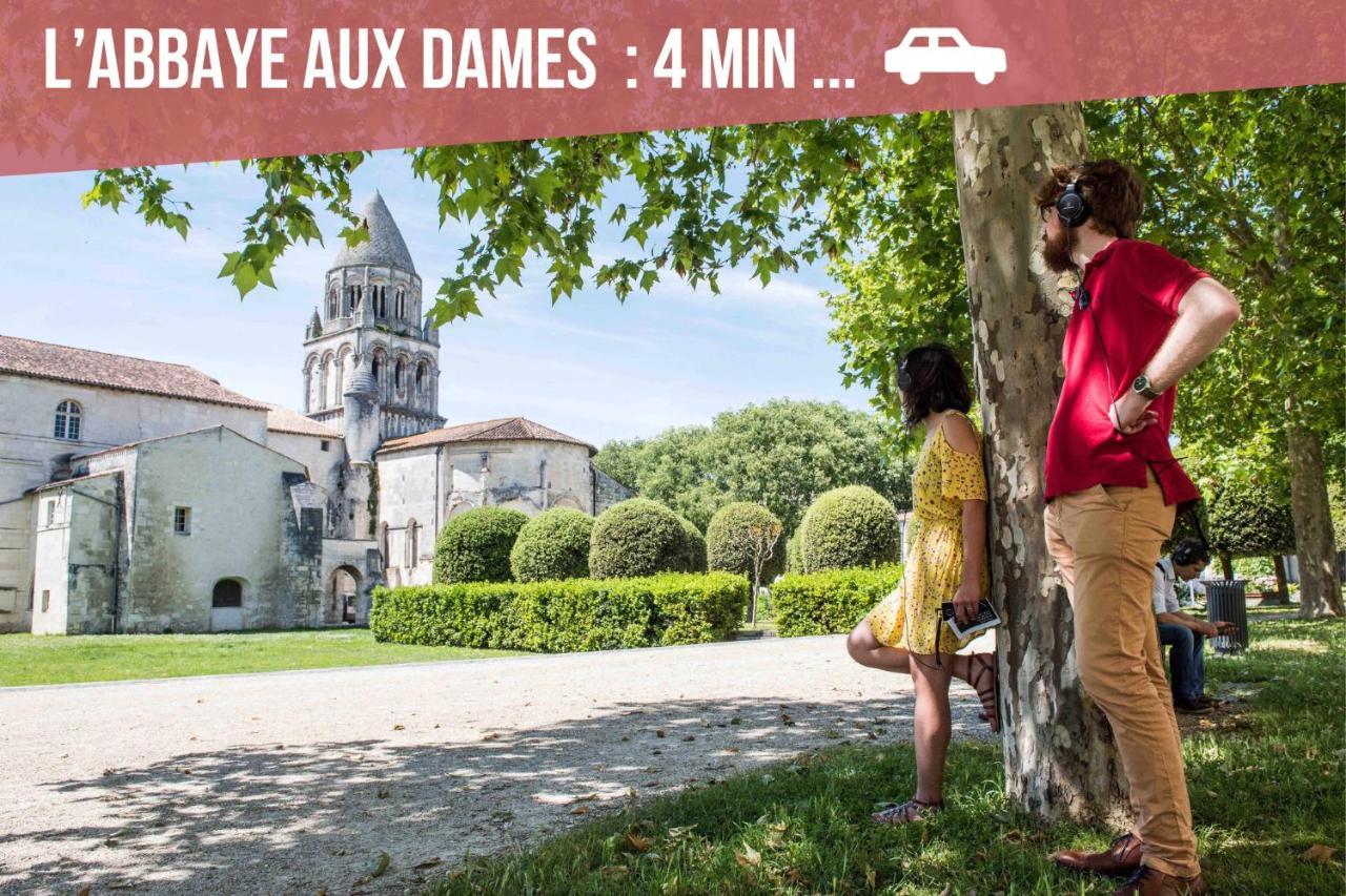 Ღ Le Saintois • Au Coeur De Ville, Spacieux & Wifi Saintes Bagian luar foto